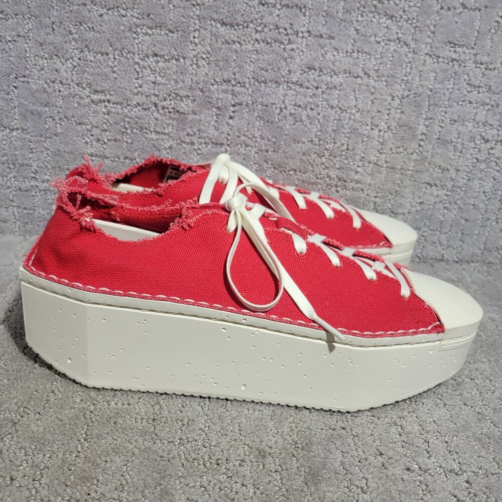 adidas Y-3 Kyasu Men's Size US 9 Red Brick Court Low Casual Sneakers ID2921